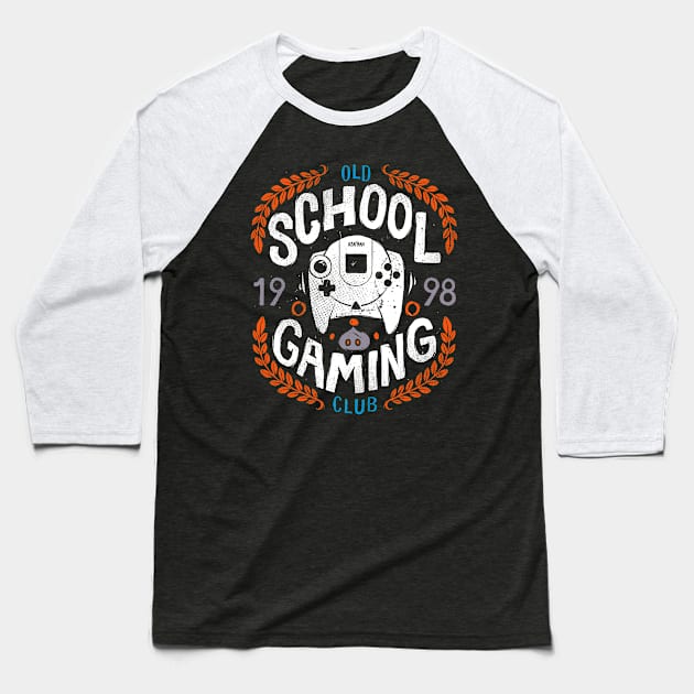 Old School Gaming Club - Dreamcast Baseball T-Shirt by Azafran